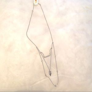 Sarah Briggs Celeste Necklace silver